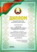 Диплом победителя в номинации «Пропаганда здорового образа жизни»