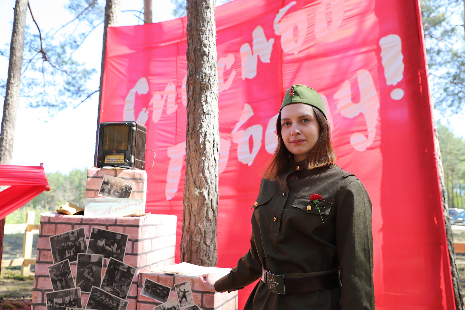 Отряд "Солдатушки" стройтреста № 3 - обладатель Гран-при Х-й юбилейной районной военно-патриотической реконструкции «И поет мне в землянке гармонь…», посвященной 80-летию Победы в Великой Отечественной войне