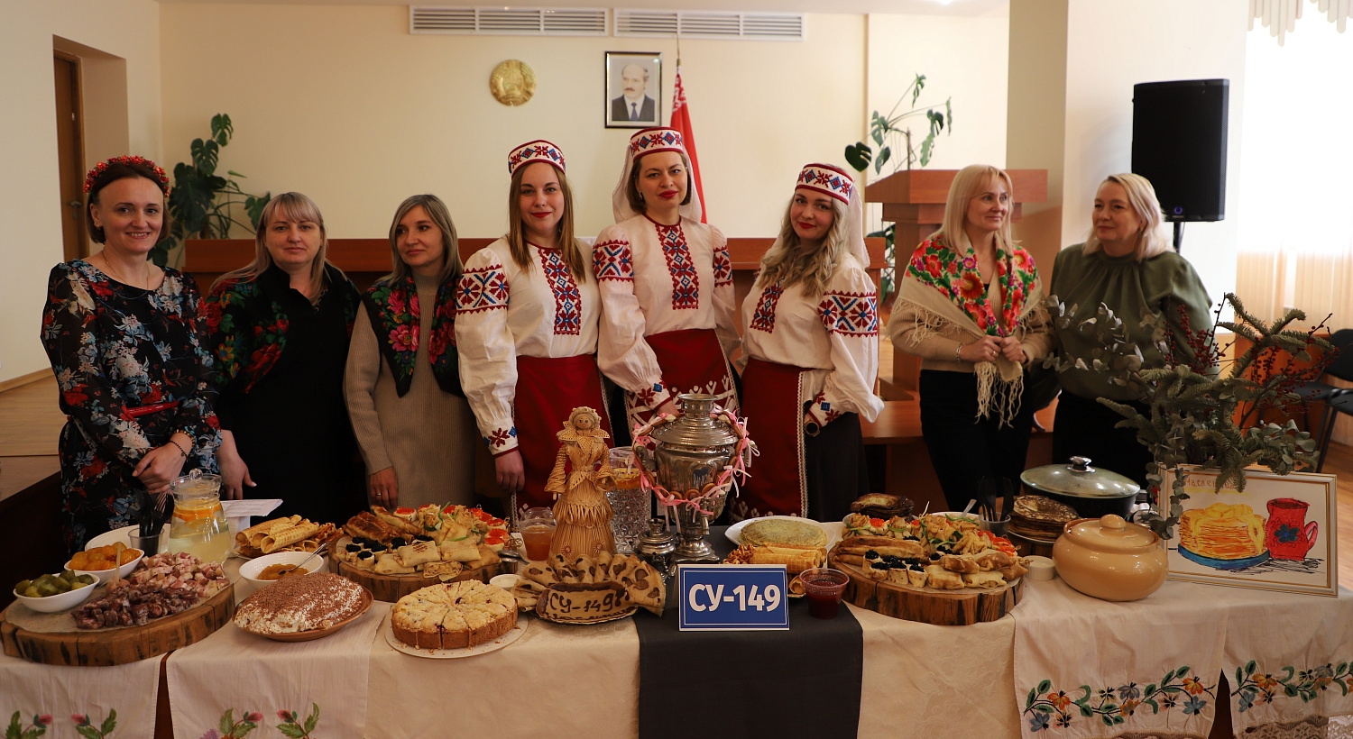 «Щедрая Масленица»: как стройтрест № 3 объединяет традиции белорусской кухни и творчество